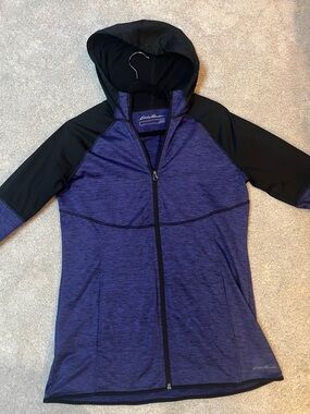 Eddie Bauer Freeheat fleece lined Athletic Jacket  Sz L women’s
